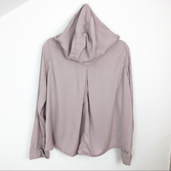 FREE PEOPLE S dusty purple cargo hooded jacket - Picture 6 of 7
